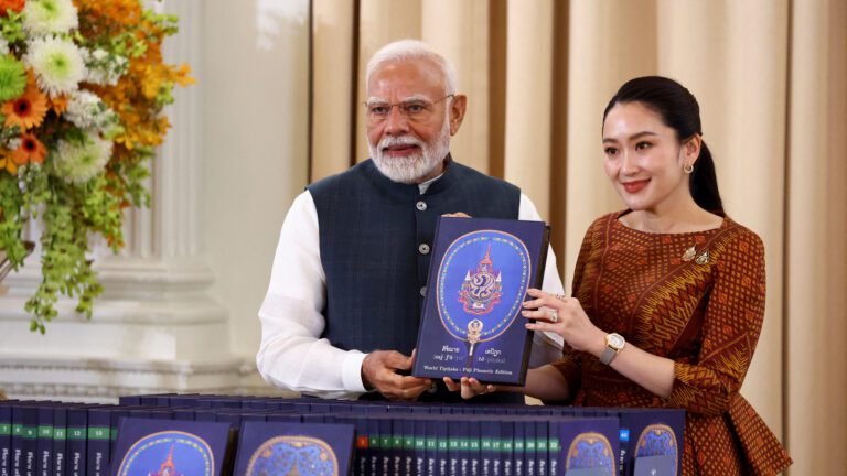 ​PM Modi and Thai PM Shinawatra Elevate Bilateral Ties to Strategic Partnership​