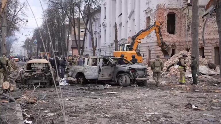 Survivors Speak Out After Deadly Russian Missile Strikes Devastate Ukrainian City of Sumy