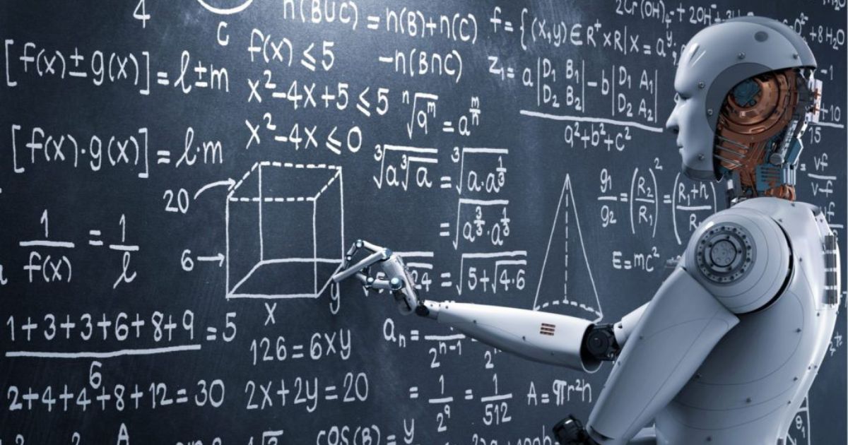 A student learning with an AI-powered device, reflecting the contrast between smart tools and emotional disconnection in education.