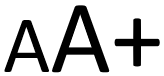 Font Size Icon